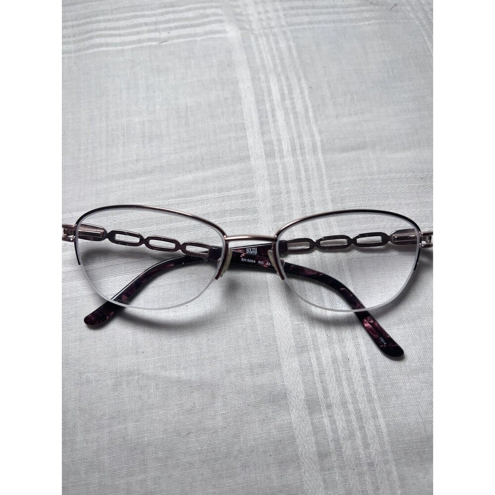 SOUTH HAMPTON SH 5008 RO BROWN GUNMETAL AUTHENTIC FRAMES EYEGLASSES 52-17-135